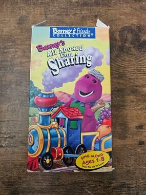 Barney - Barneys All Aboard for Sharing (VHS, 1996)